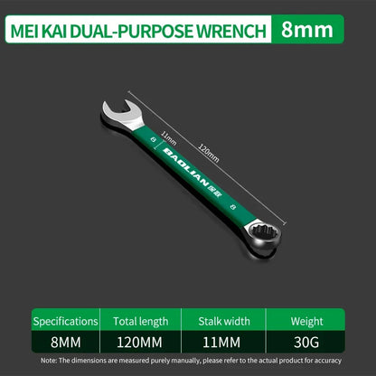 BaoLian Durable Wrench Set 6-19mm | Two-Way Open Combination Wrench for Auto Repair