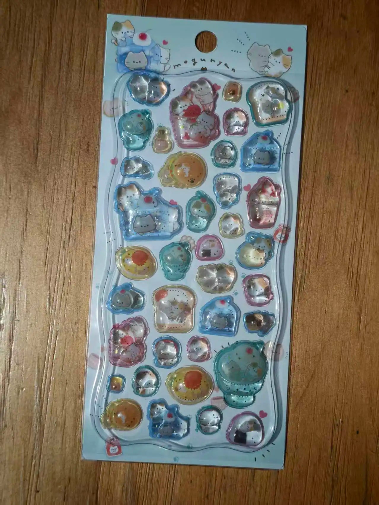 3D Food Stamping Seal Sticker | Japanese Anime Decorative Craft Stickers for Kids
