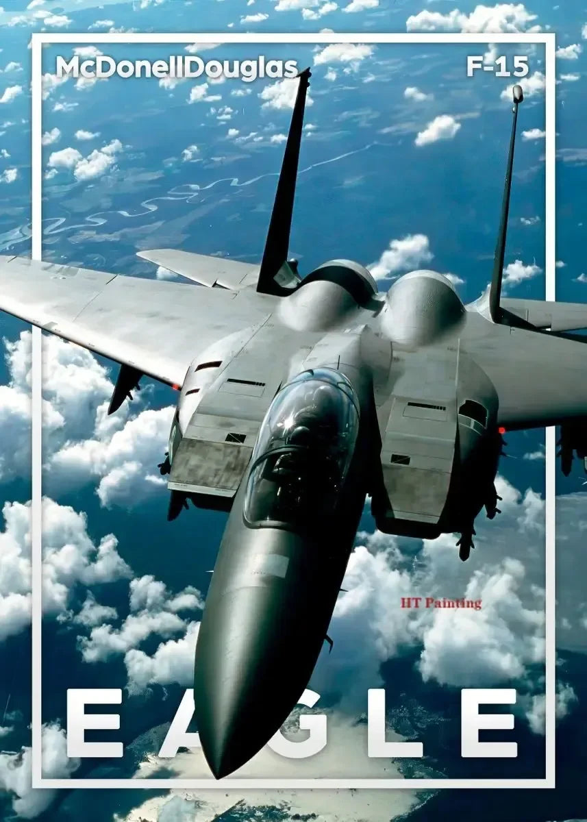 Toile d'art mural classique Avions du monde Avion de chasse F16 Blackbird Affiche imprimée HD Salon Chambre Photos décoratives