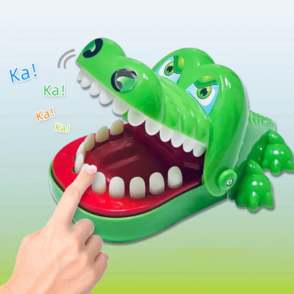 Crocodile Bites Fingers Game | Funny Alligator Tooth Reaction Toy for Kids