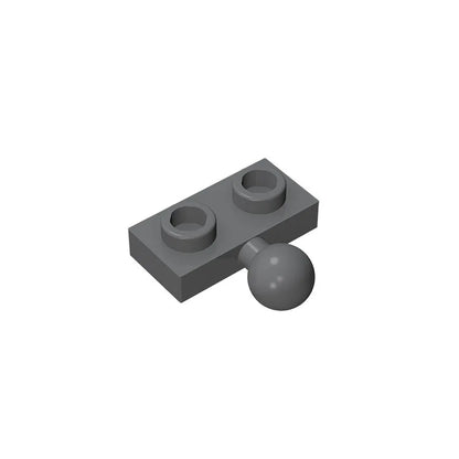 Plate, Modified 1 x 2 with Tow Ball on Side | Gobricks Building Block