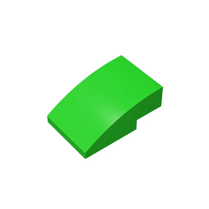 Gobricks GDS-1123 Slope, Curved 3 x 2 Building Block | Compatible with Lego 24309