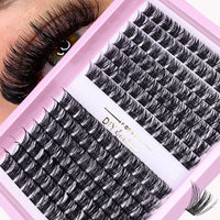 Lash Clusters 168pcs | DIY Wispy Individual Lashes 10-16mm D Curl