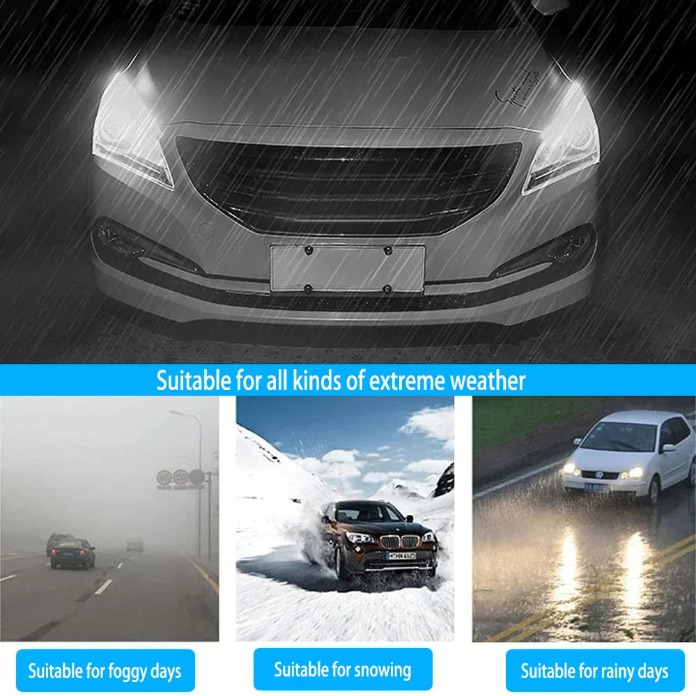 Car LED Daytime Running Light Strip | Flexible Waterproof DRL with Flowing Turn Signal