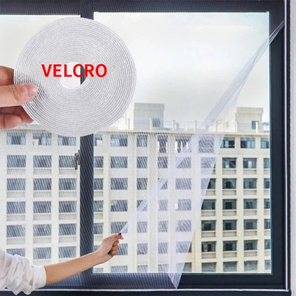 Self-Adhesive Mosquito Net Window Screen | DIY Insect Mesh for Doors and Windows