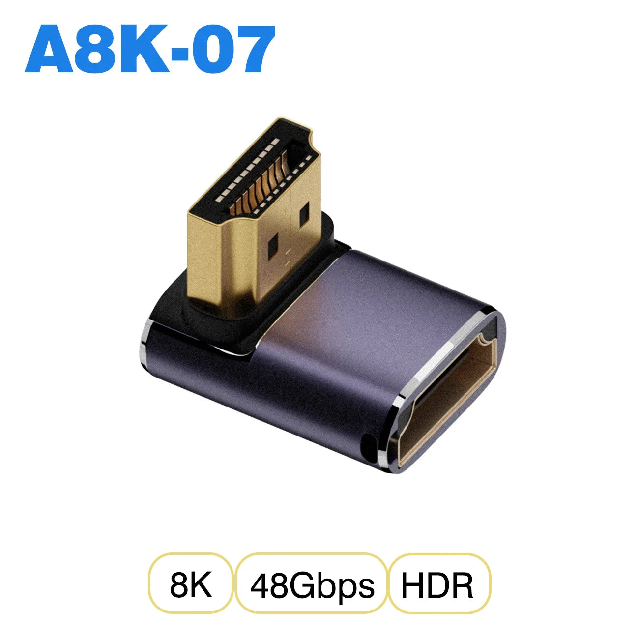 HDMI-Compatible Adapter | Mini and Micro HDMI to HDMI 2.1 Converter 48Gbps 8K60Hz 4K120Hz