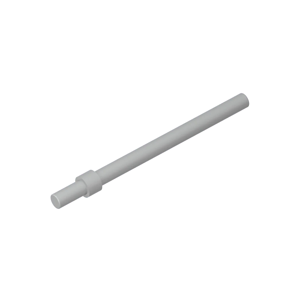 Gobricks GDS-905 Bar 6L with Stop Ring | Technical Building Block Piece Compatible with Lego 63965
