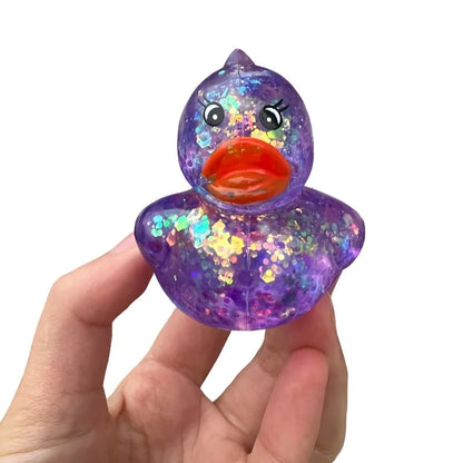 Jouet à presser canard Aurora en maltose moelleux | Jouet anti-stress doux et mignon en forme d'animal