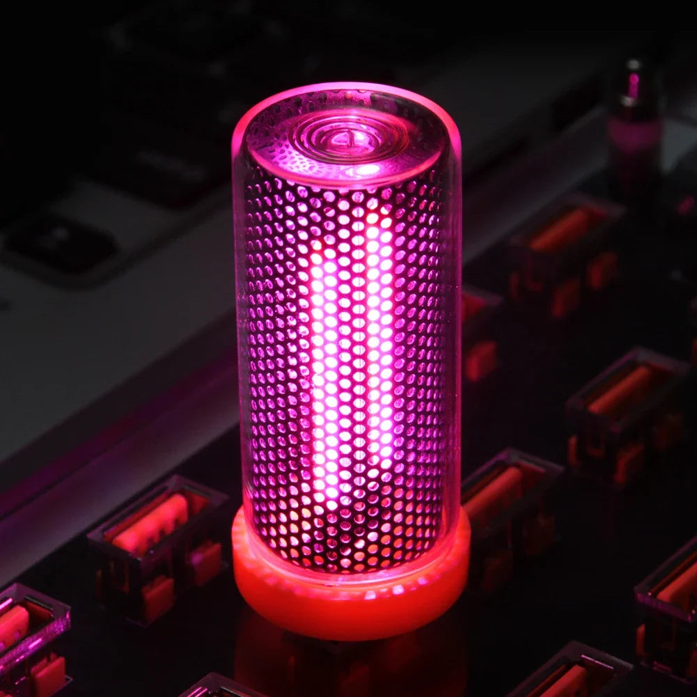 USB Glass Atmosphere Light | Touch Control LED Mood Lamp for Car and Home