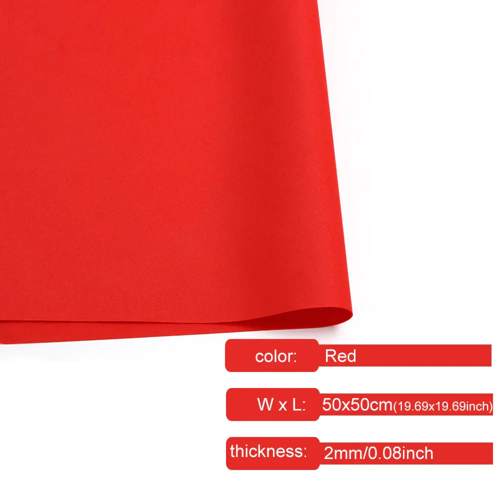 Colorful EVA Foam Sheets 2mm | 50x50cm Craft Foam Paper for DIY Projects