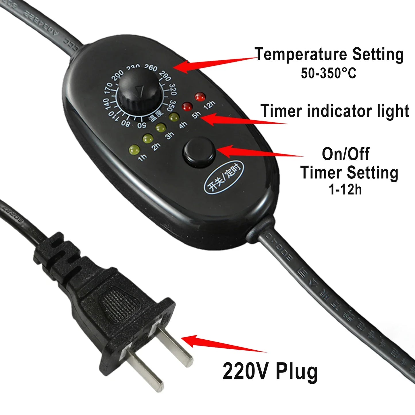 Brûleur d'encens électronique 220 V en bronze, diffuseur d'huiles essentielles, avec minuterie et température réglables pour bois de santal et oud.