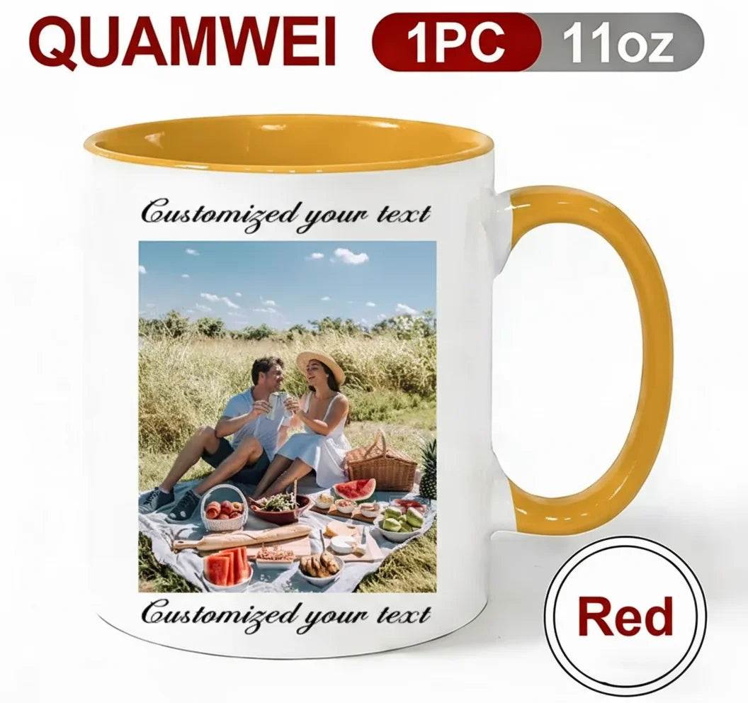 Customizable Photo Mug | Personalized Gift for Valentine's Day