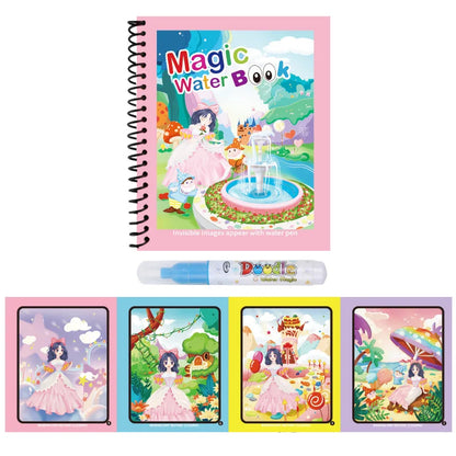 1pc Children's Reusable Water Drawing Book | Mess-Free Magic Coloring Pad