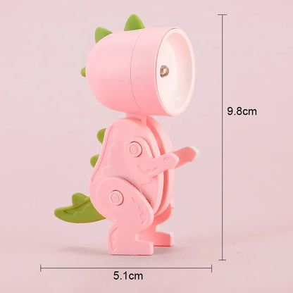 Mini Dinosaur Night Light | Battery-Powered LED Lamp for Kids