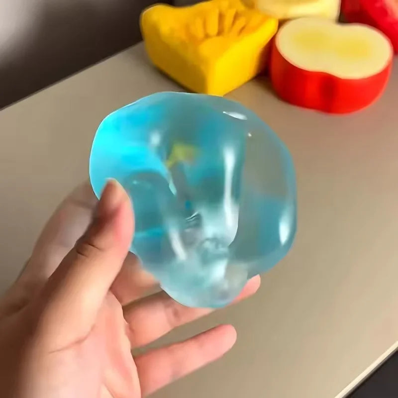 Blue Maltose Squishy Toys | Soft Anti Stress Sensory Fidget Toy