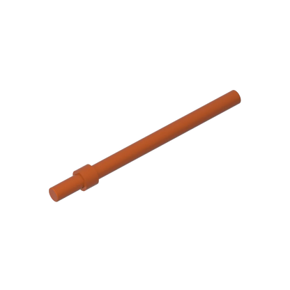 Gobricks GDS-905 Bar 6L with Stop Ring | Technical Building Block Piece Compatible with Lego 63965