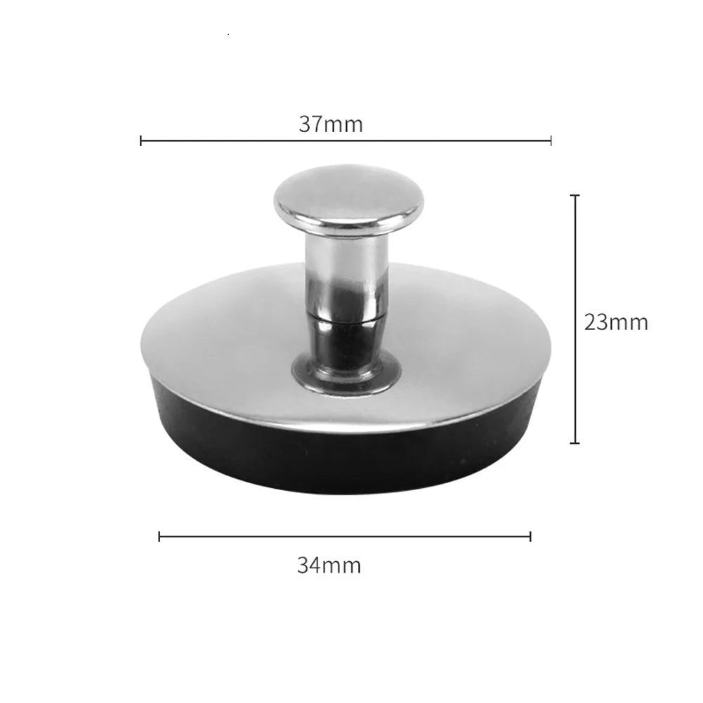 1pc Stainless Steel Sink Plug | Bathtub and Washbasin Drain Stopper
