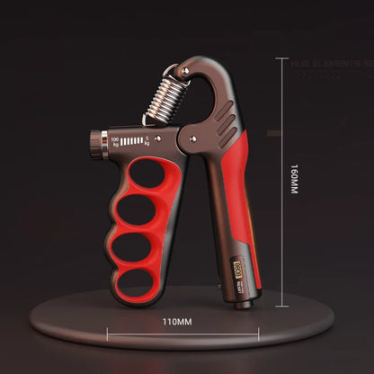 Adjustable Grip Strengthener with Digital Counter Hand Rehab Trainer