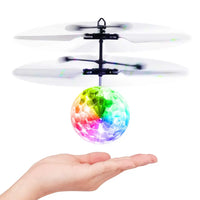 Gesture-controlled Luminous Crystal Ball Pendant | Interactive Light Toy for Kids