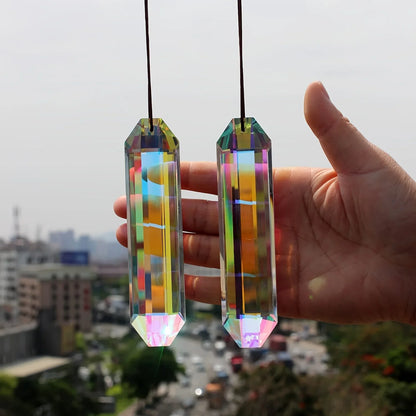 Lot de 2 attrape-soleil en cristal de 12 mm pour décoration de mariage ou de fête à la maison