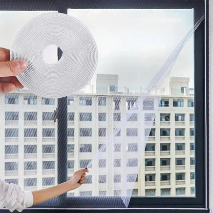 Self Adhesive Anti Mosquito Window Screen | No Punching Mesh Net for Home