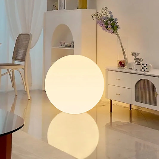 Lampe sphérique LED RGB Tricolore Dimmable Rechargeable USB pour la décoration intérieure