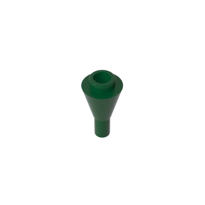 Gobricks GDS-1138 Cone 1 x 1 Inverted with Bar | Building Block for DIY Creations