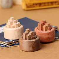 Natural Wood Essential Oil Diffuser Fireless Aroma Aromatherapy Fragrance Diffused Home Office Decoration Crafts