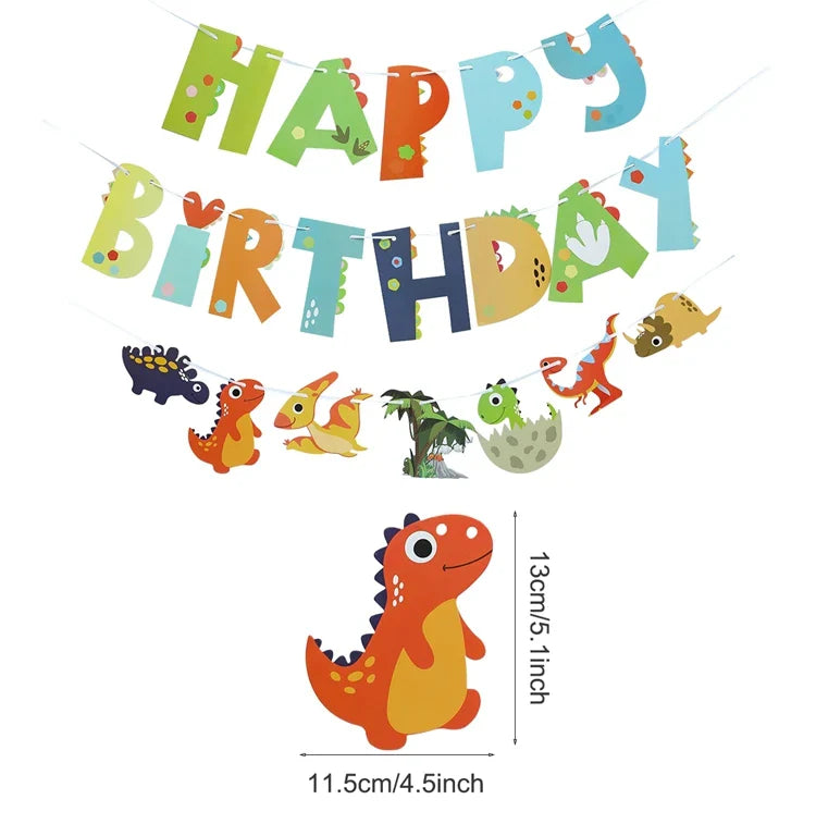 Fondo para fiesta de dinosaurios, decoraciones de fiesta de cumpleaños de dinosaurios para niños, decoración de baby shower para niños, suministros de fiesta de cumpleaños de la selva y safari