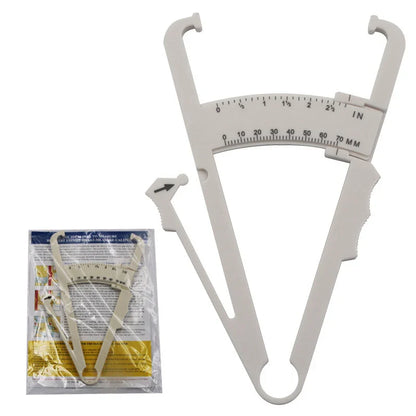 Body Fat Caliper for Home Use | Skinfold Thickness Tester for Fitness Tracking