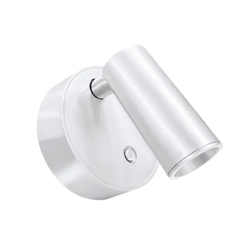 Magnetic LED Wall Light Rechargeable Touch Dimmable Cordless Bedside Lamp
