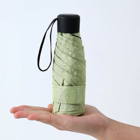 Mini Pocket Travel Umbrella Windproof Automatic Folding Compact Rain Umbrella
