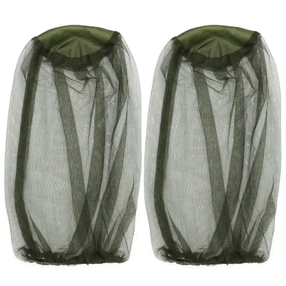 Fishing Mosquito Head Net | Bug Mesh Face Protector for Camping