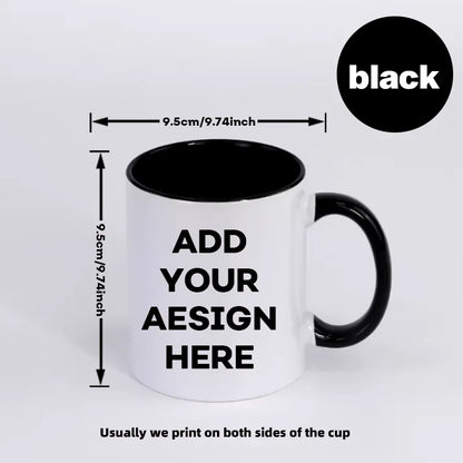 Custom Coffee Mug with Photo and Text | Personalized Gift Idea