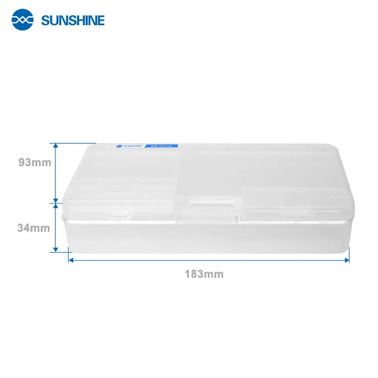 Sunshine Storage Box SS-001A | Multi-Function Organizer for IC Motherboard Parts and Phone Repair Tools