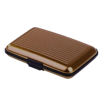 Metal Credit Card Holder Wallet | Slim Waterproof Card Protector