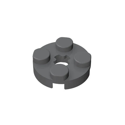 Gobricks GDS-609 PLATE 2X2 ROUND | Compatible Building Blocks for DIY Educational Models