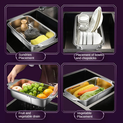 Stainless Steel Sink Filter Basket