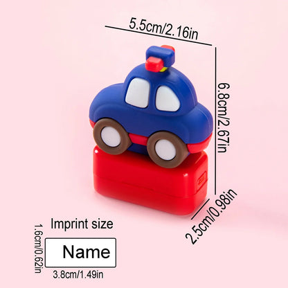 Custom Creative Cartoon Name Stamps | Personalized Seals for School Uniforms and Signatures
