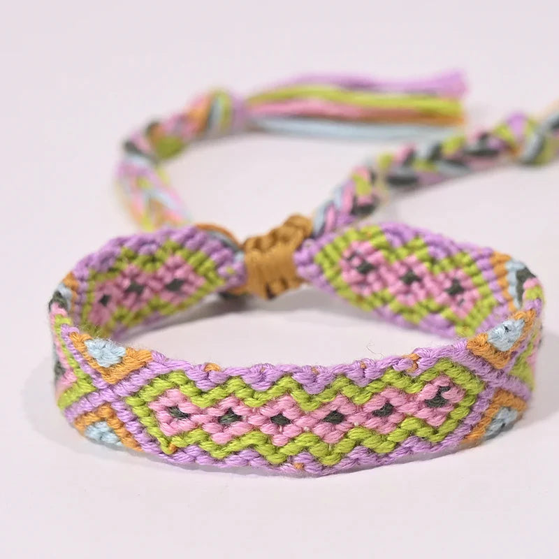 Rope Weave Bohemia Friendship Bracelet | Handmade Summer Beach Jewelry for Women