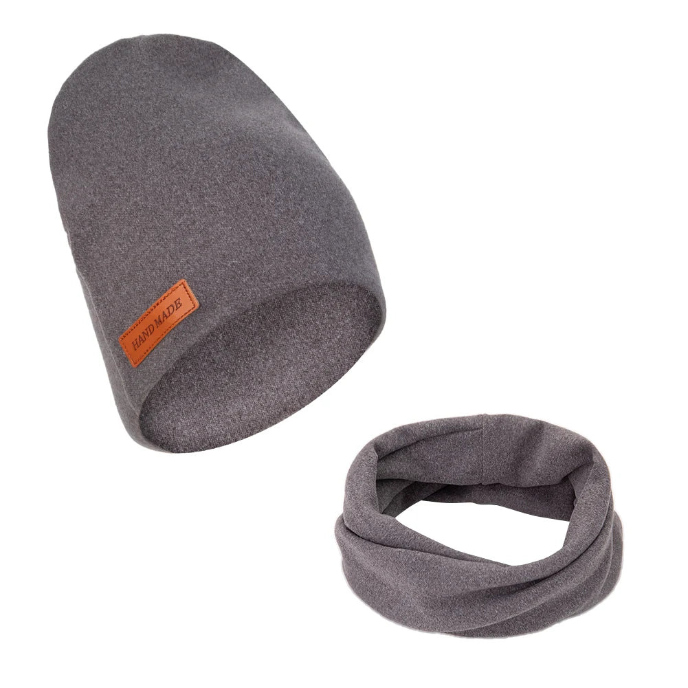 Soft Baby Turban Hat and Scarf Set | Faux Cashmere Winter Headwear for Newborns and Kids