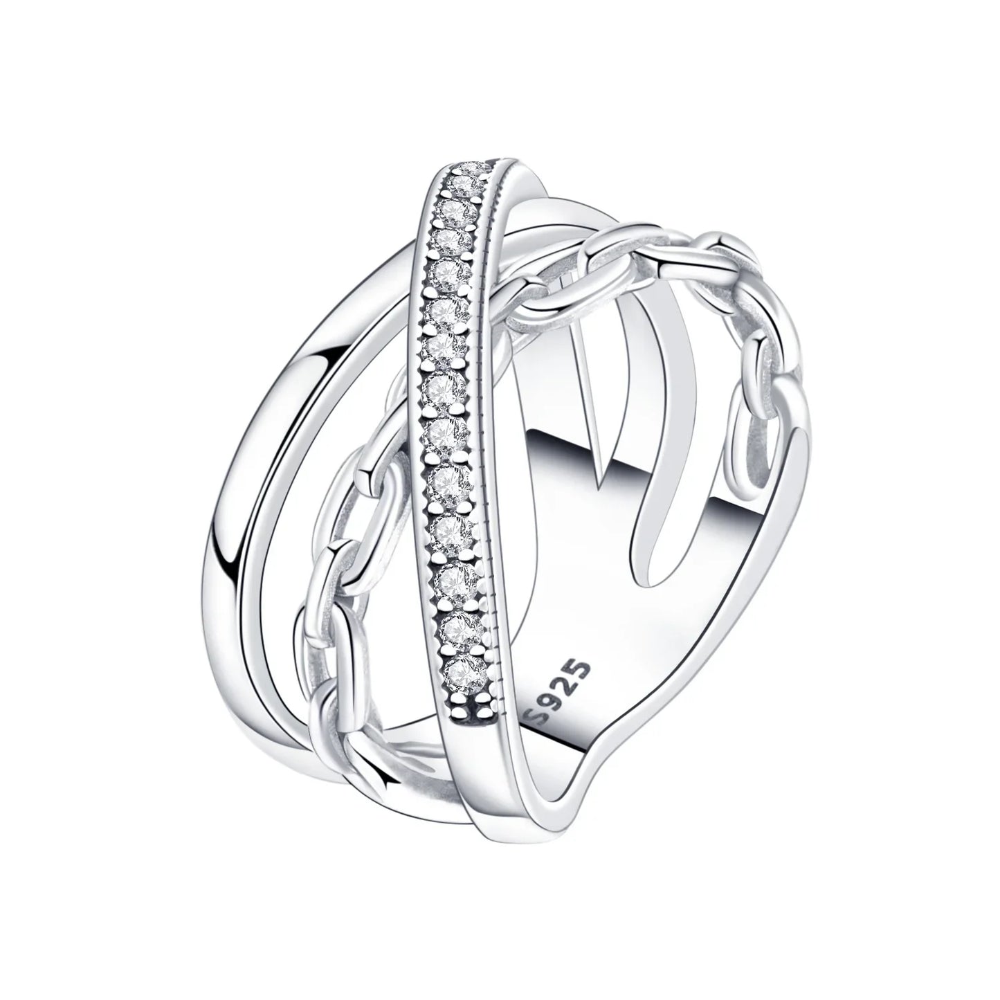 S925 Sterling Silver Forever Ring | Eternal Closed Ring for Women