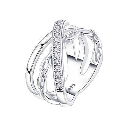 S925 Sterling Silver Forever Ring | Eternal Closed Ring for Women
