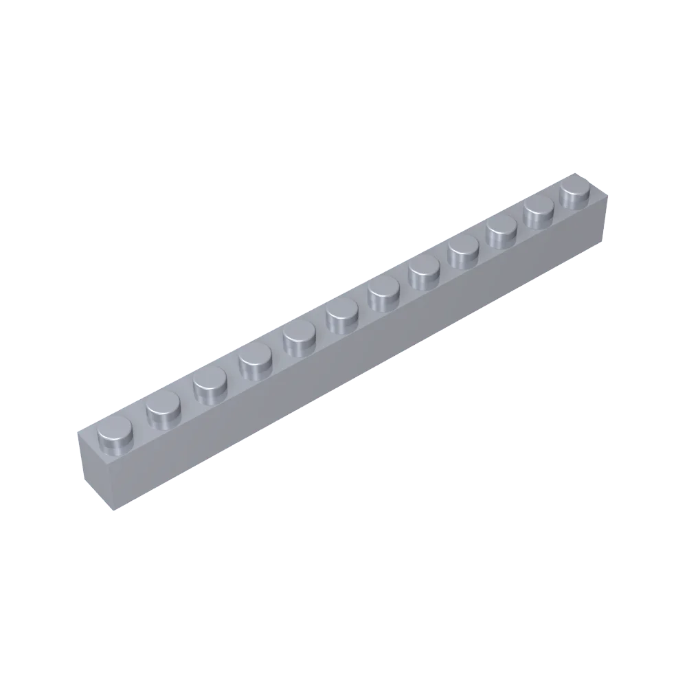 Gobricks GDS-538 Brick 1 x 12 | Compatible Building Block Pieces for DIY Construction