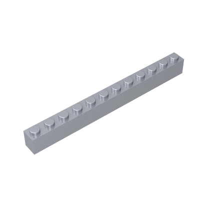 Gobricks GDS-538 Brick 1 x 12 | Compatible Building Block Pieces for DIY Construction