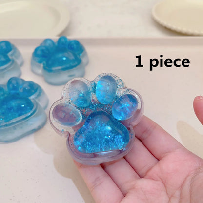 Squishy Cat Paw Stress Toy | Soft Jelly Fidget Toy for Anxiety Relief