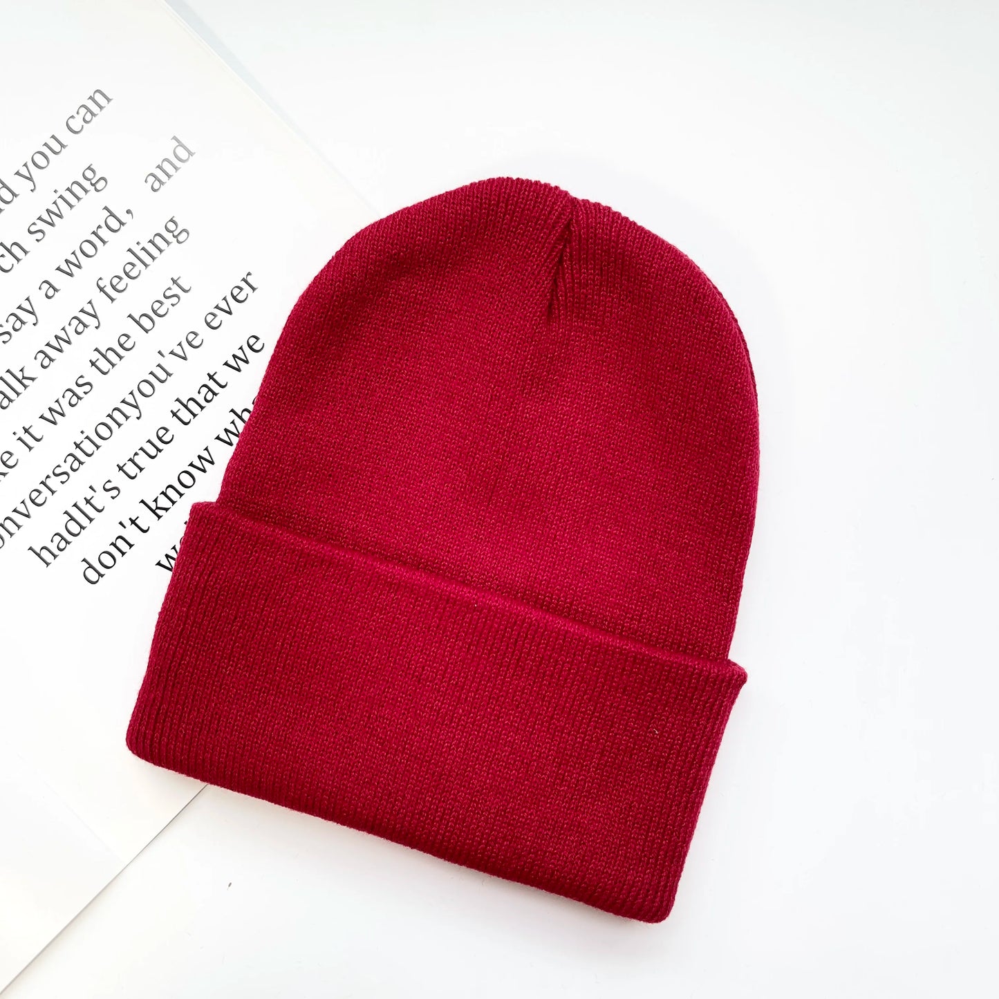 MLFO Colorful Knit Beanie with Ear Flaps | Unisex Winter Hat