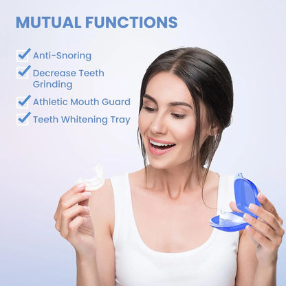 Anti Snoring Mouth Guard | Bruxism Night Guard for Teeth Grinding and Sleep Apnea