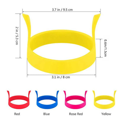 Silicone Egg and Pancake Ring Mold | Nonstick Round Cooking Tool