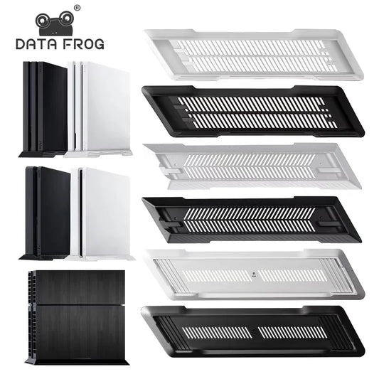 DATA FROG Vertical Stand for PS4 Fat Console | Anti-Slip Cooling Holder